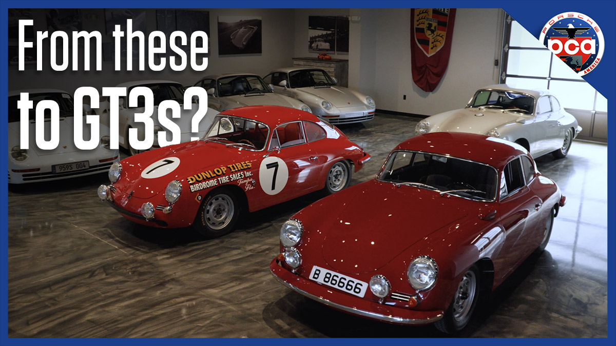 Porsche Club of America - Origins of Porsche's GT cars, Clubsports, and Outlaws? Look at these three 356 GTs