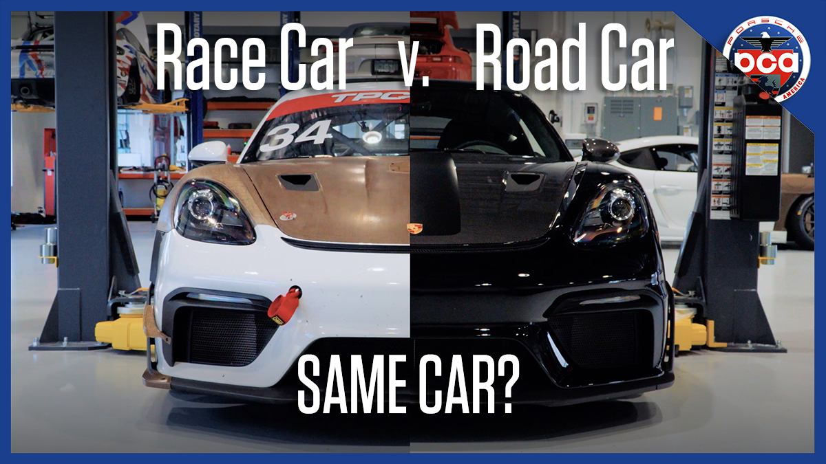 Porsche Club of America - Porsche 718 Cayman GT4 RS road car vs. GT4 RS Clubsport: One and the same?