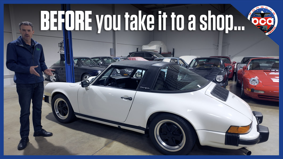 Porsche Club of America - Things YOU should inspect before a pre-purchase inspection | Porsche 911 SC Pre-PPI