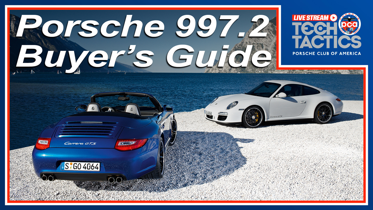 2009-2012 Porsche 911 (997.2) Buyers Guide: Everything but Turbo & GT  models, Tech Tactics Live