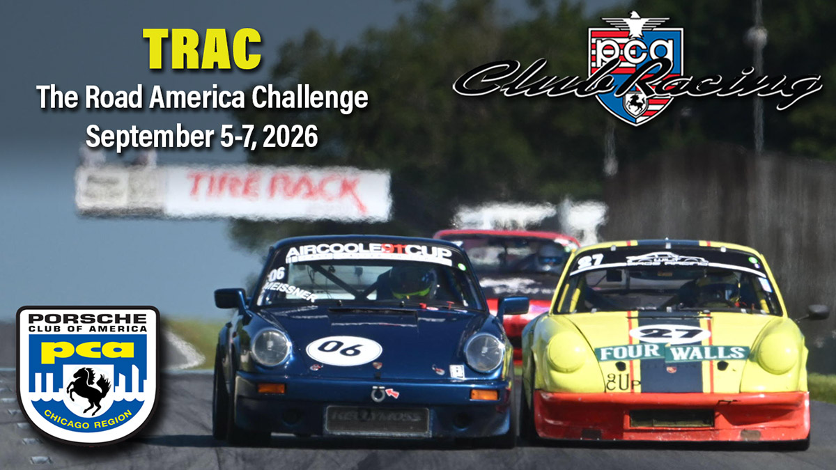 Road America 2026 | PCA Club Racing was LIVE on PCA's YouTube Sept. 5-7