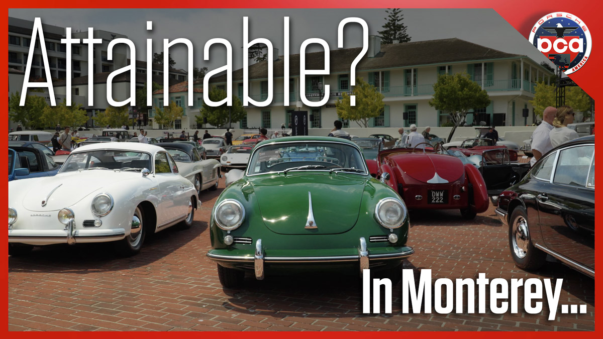 photo of Forget the Million-Dollar Cars. These Porsches Were Actually Attainable in Monterey 2026 image