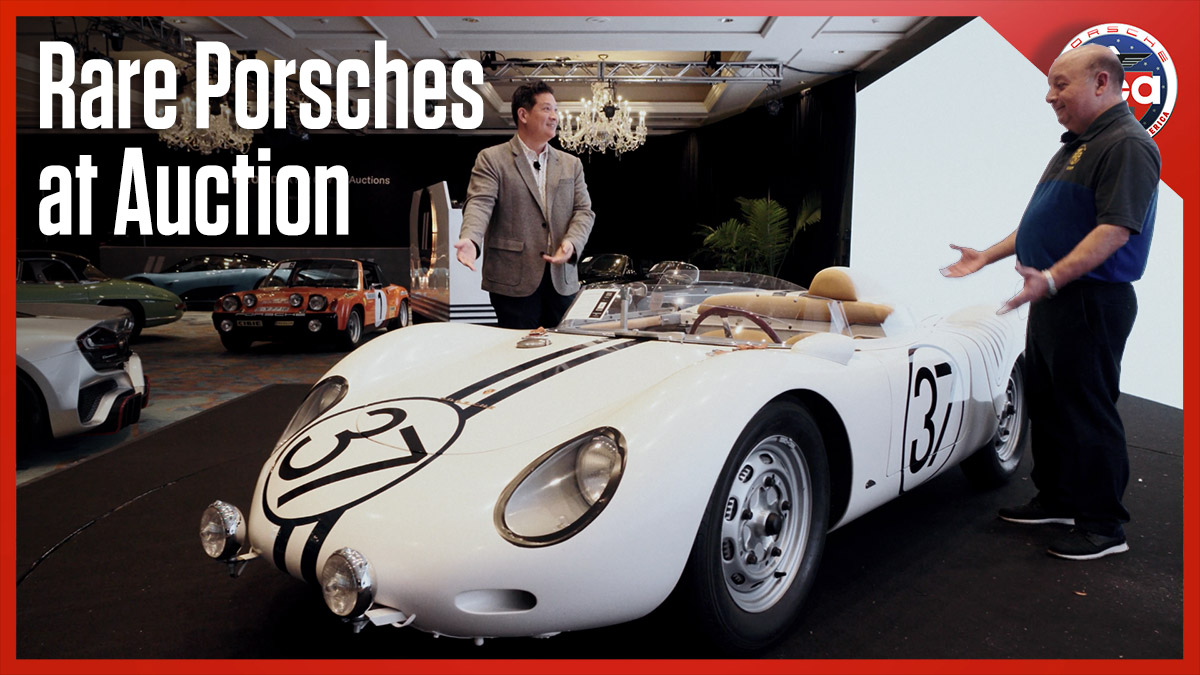 Porsche Club of America - Rare Porsches in a $63-million auction | Amelia Island 2024