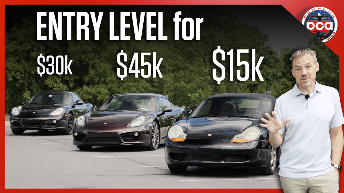 These mid-engine Porsches cost less than the average new car | 986/987/981 Boxster & Cayman