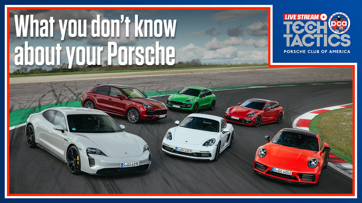 photo of Did you know this about your Porsche? | Tech Tactics Live image