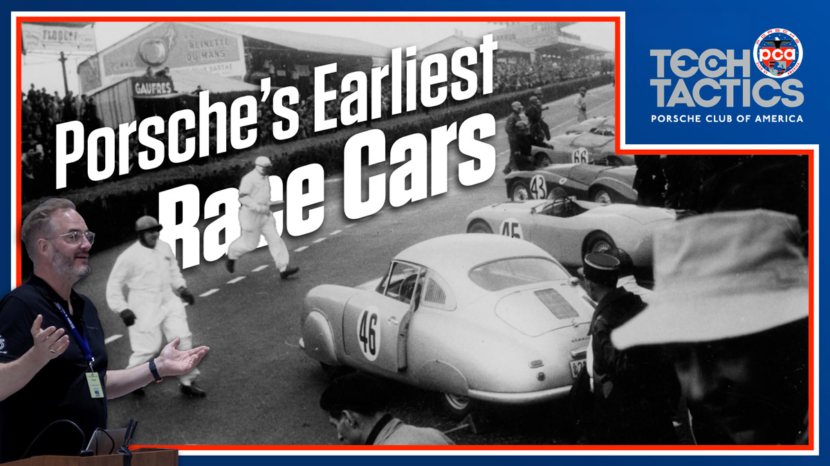 History Vault: Early Race Cars with Porsche's own historian | Tech Tactics