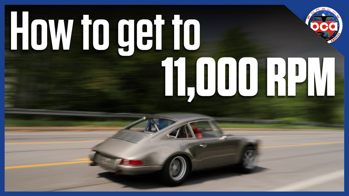 Examining Tuthill's 911K with an engineer — and then driving it