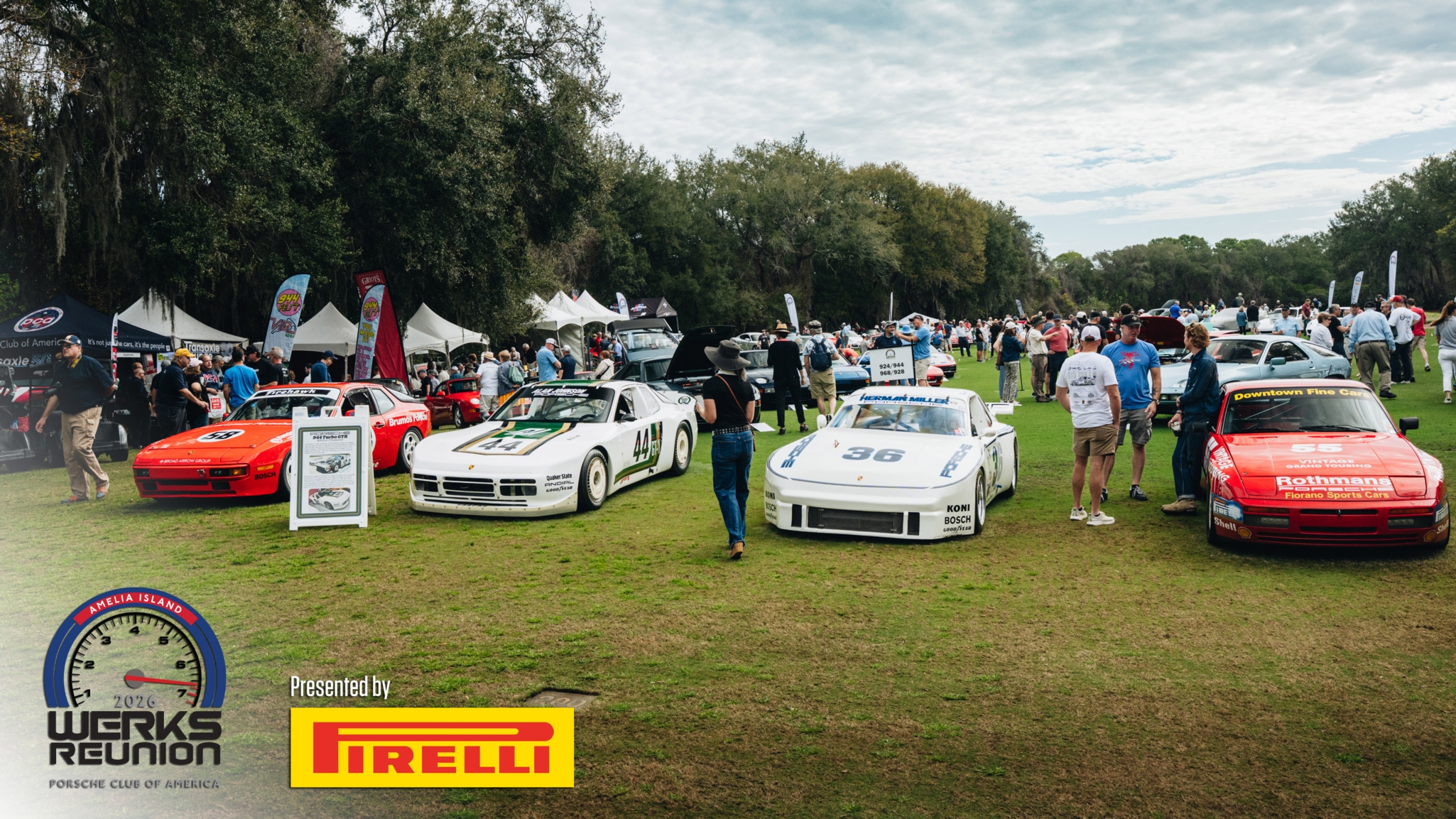 Werks Reunion Amelia Island 2026 recap: Celebrating 50 Years of Transaxle Porsches [w/video]