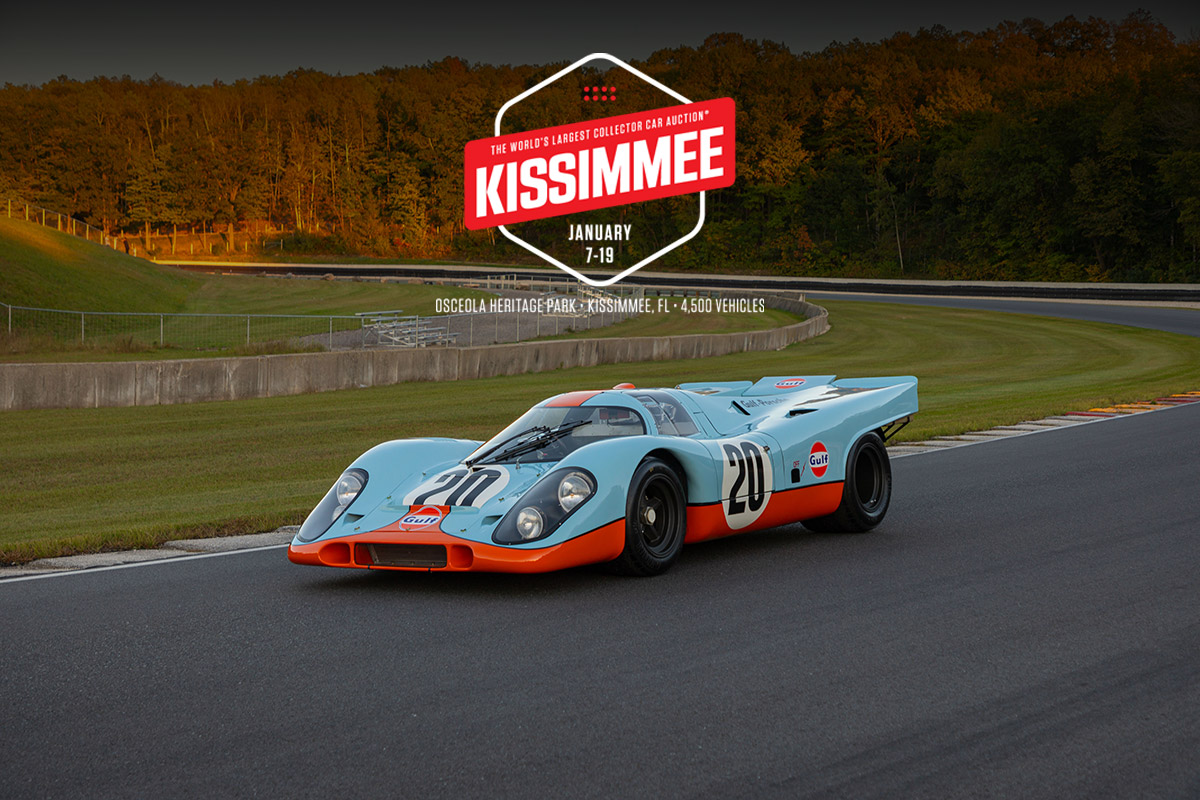 Porsche Racers and More at Mecum Kissimmee 2025 The Porsche Club of