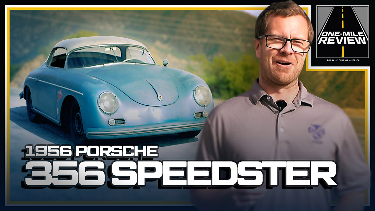 1956 Porsche 356 Speedster – Driving a 66-year-old lightweight, hot-rodded  legend, One-Mile Review