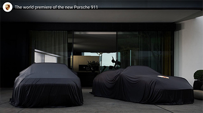 Porsche Club of America - May 28 at 9 AM ET: 911 Hybrid World Debut Livestream