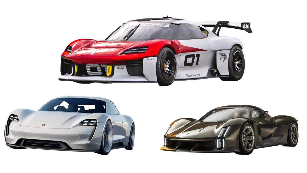 A brief history of Porsche's 'Mission' cars