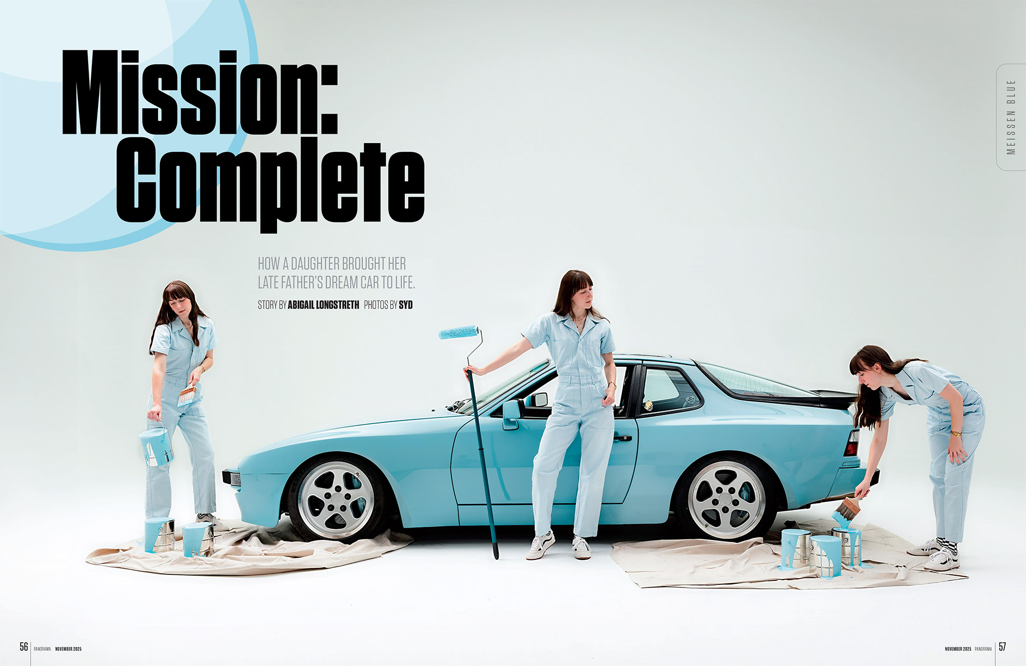 How a daughter brought her late father's dream car to life