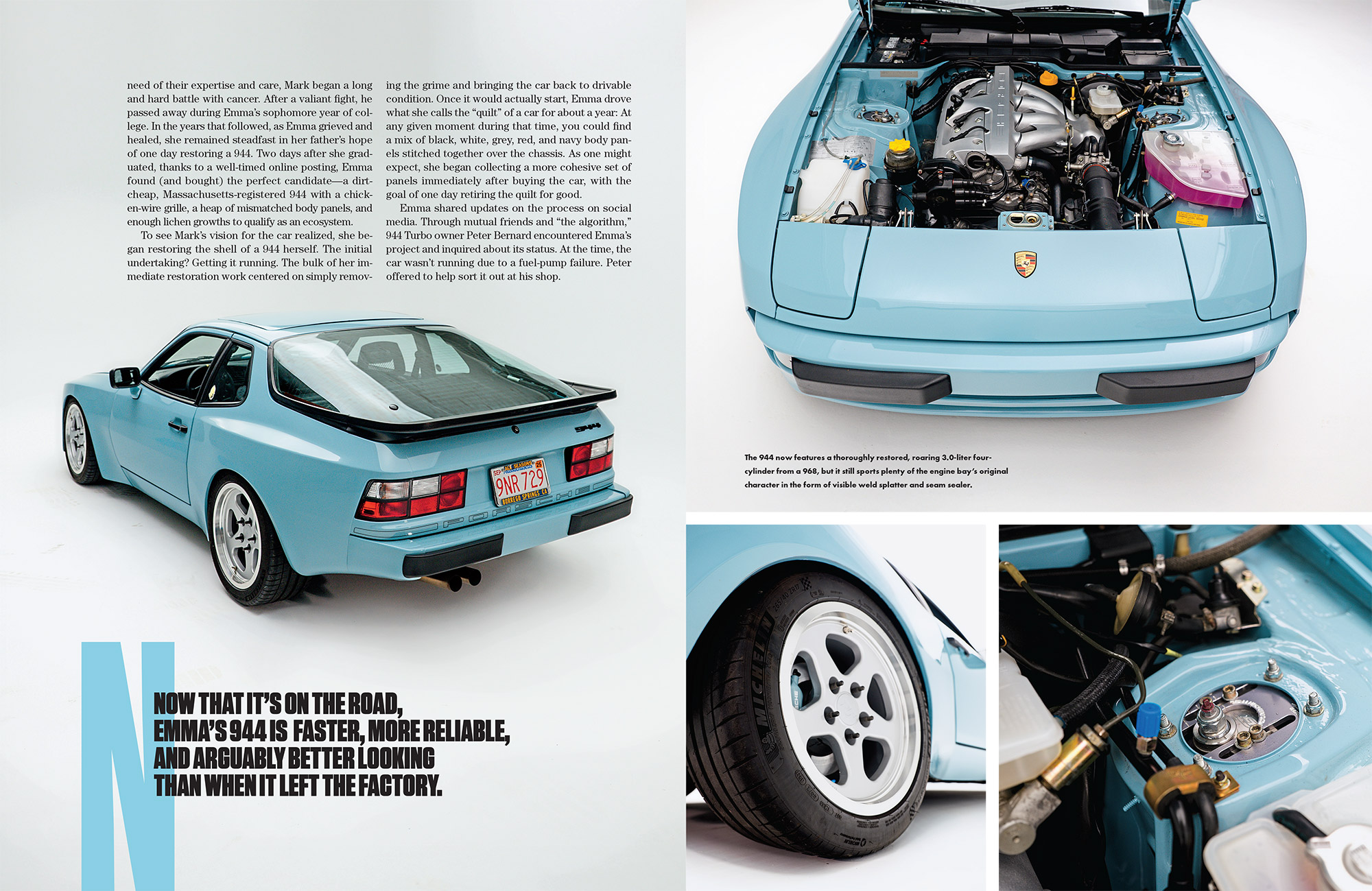 How a daughter brought her late father's dream car to life | The