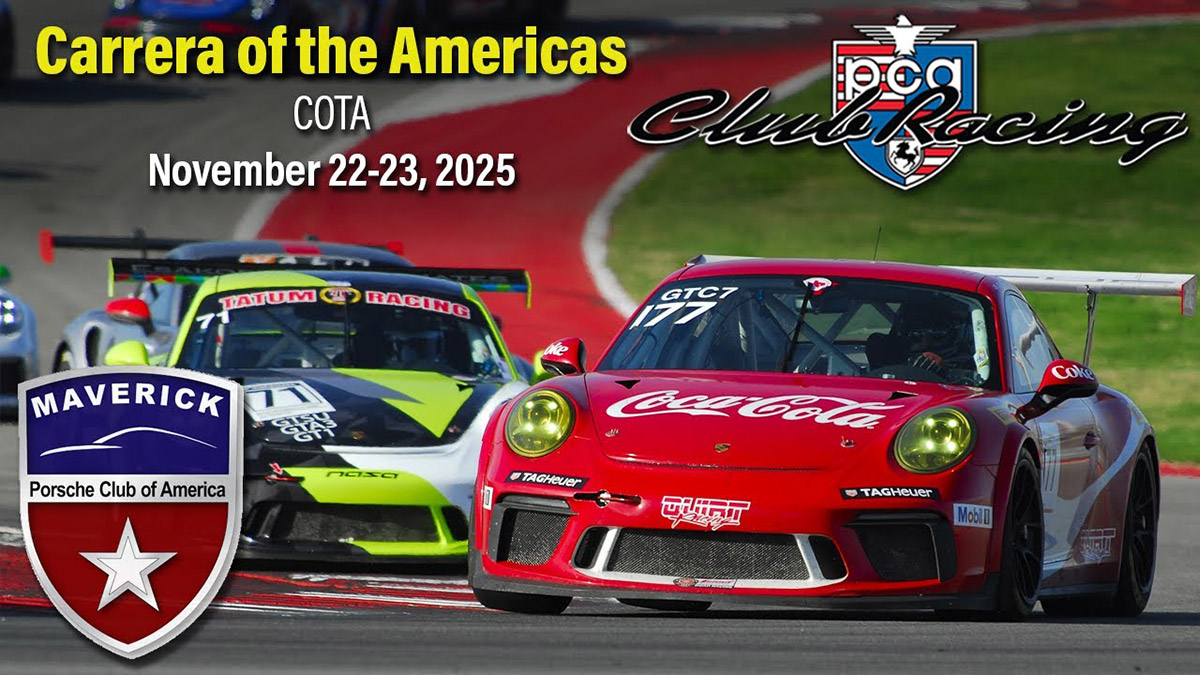 Circuit of the Americas 2025 | PCA Club Racing streamed LIVE…