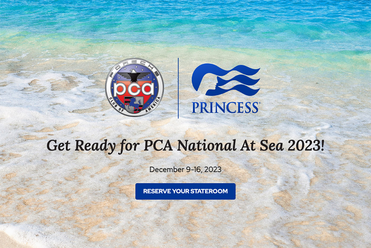 photo of Princess Cruises to host inaugural PCA National At Sea in December 2023: Reservations open March 8 image
