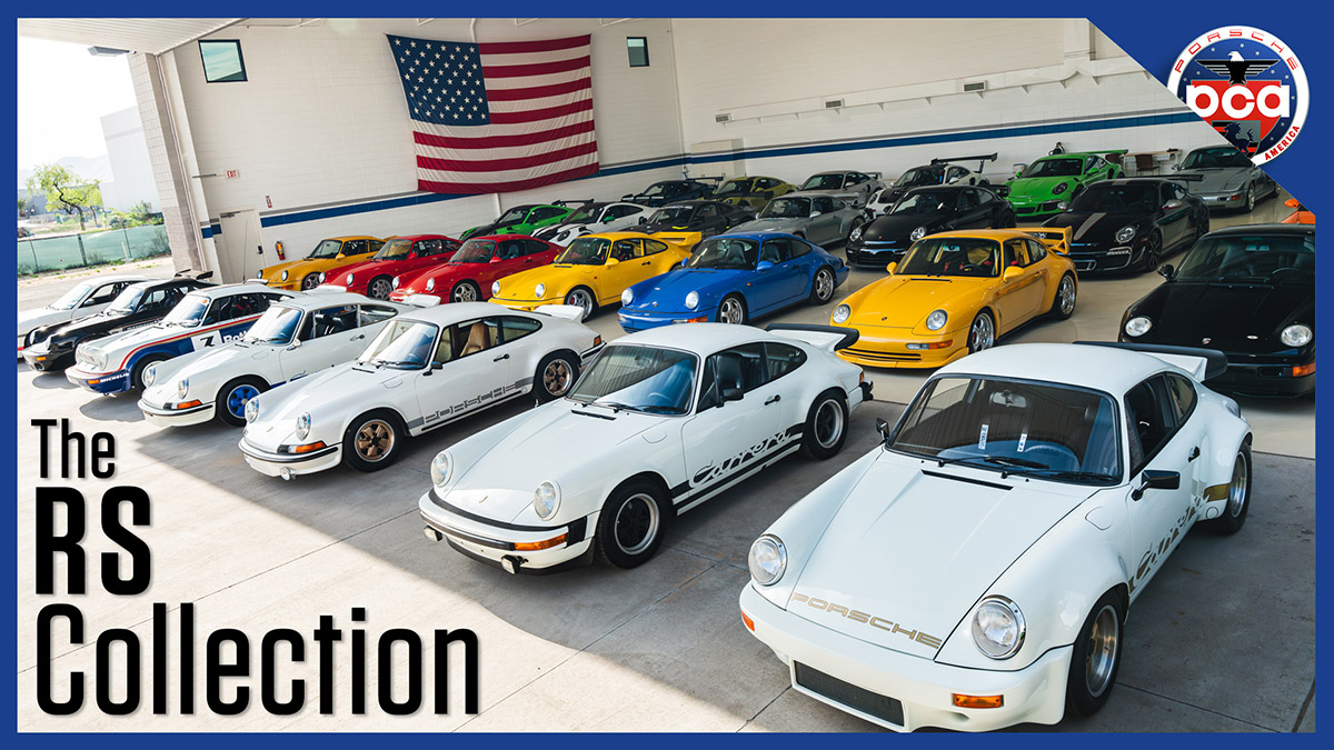 Porsche Club of America - Warning: Porsche content may be considered extreme. RS Collection unveiled by PCA!