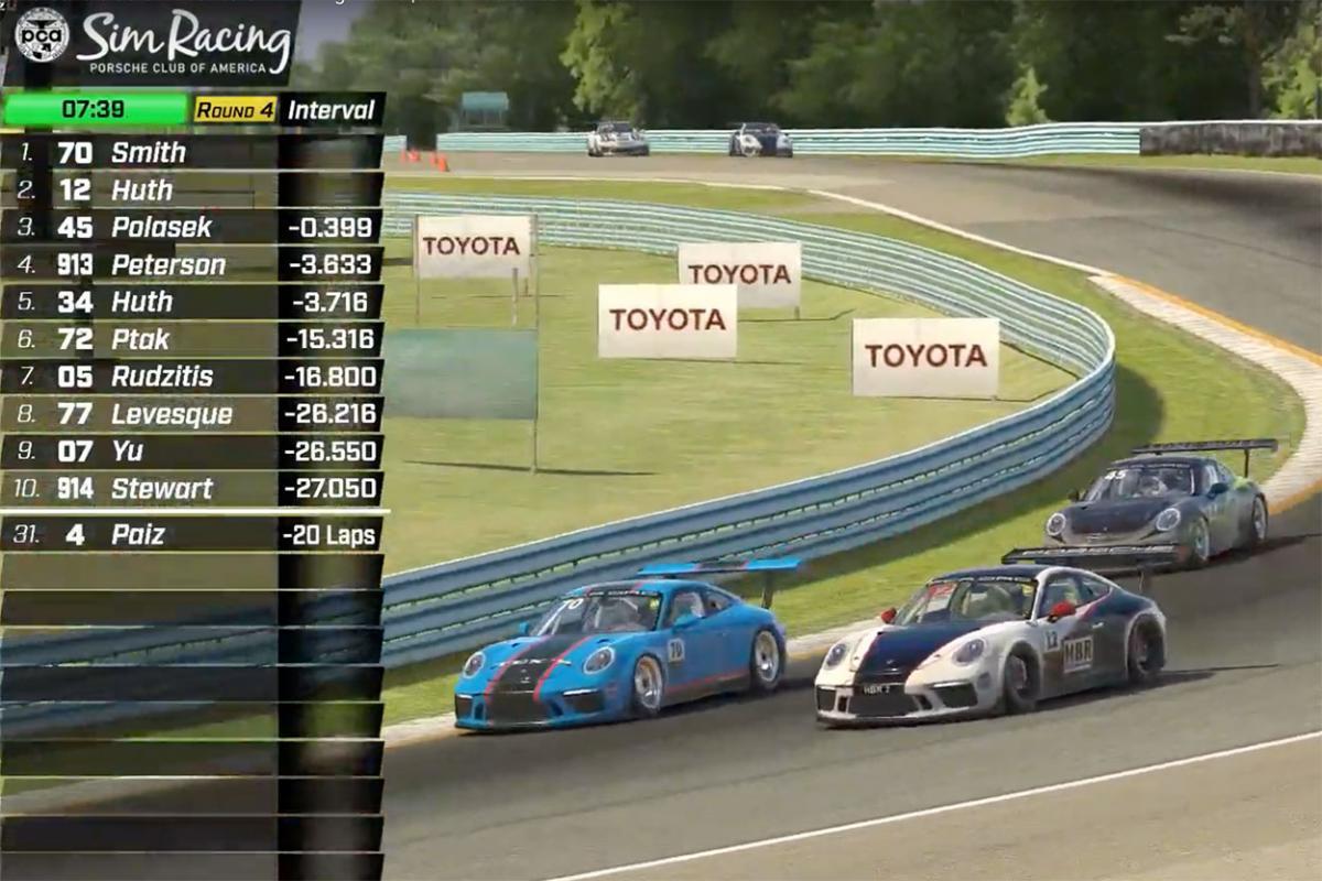 pca sim racing