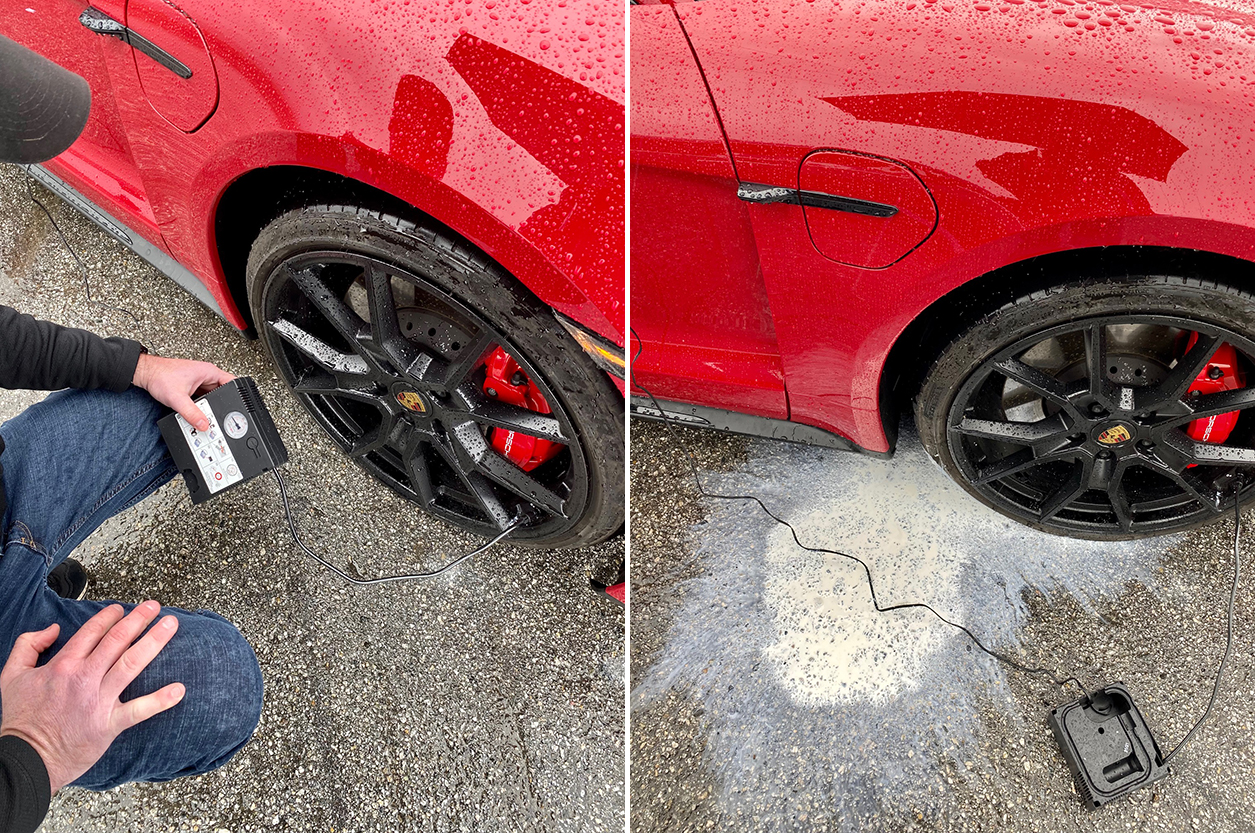 You don't miss a spare tire until you need one PCA Tech Tips The Porsche Club of America