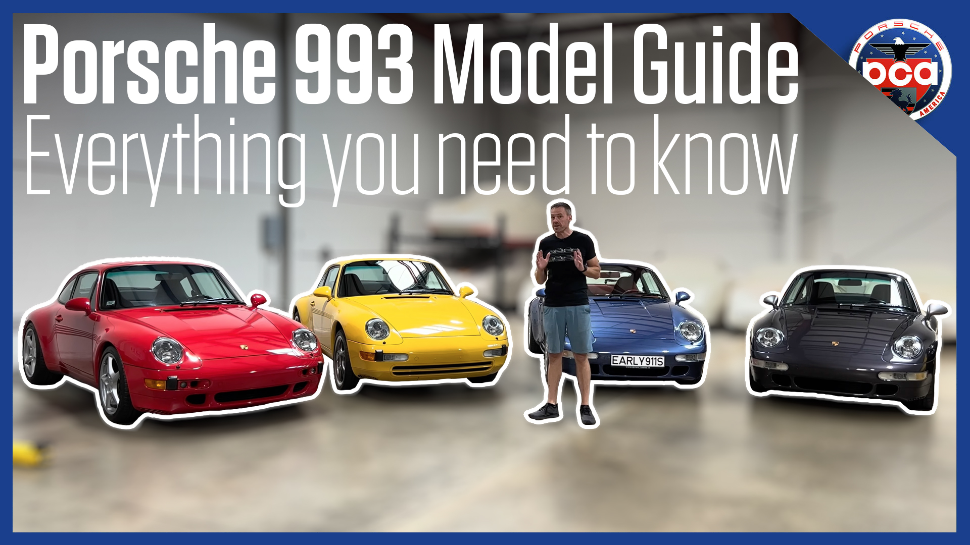 Porsche Club of America - Porsche 993 Model Guide: Everything you need to know