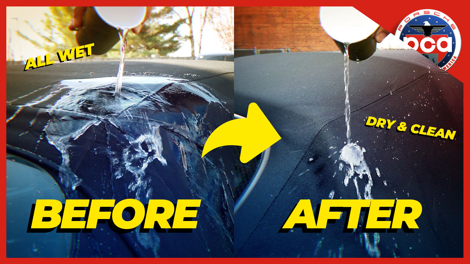 How To Recondition Your Porsche Convertible Top PCA Spotlight The