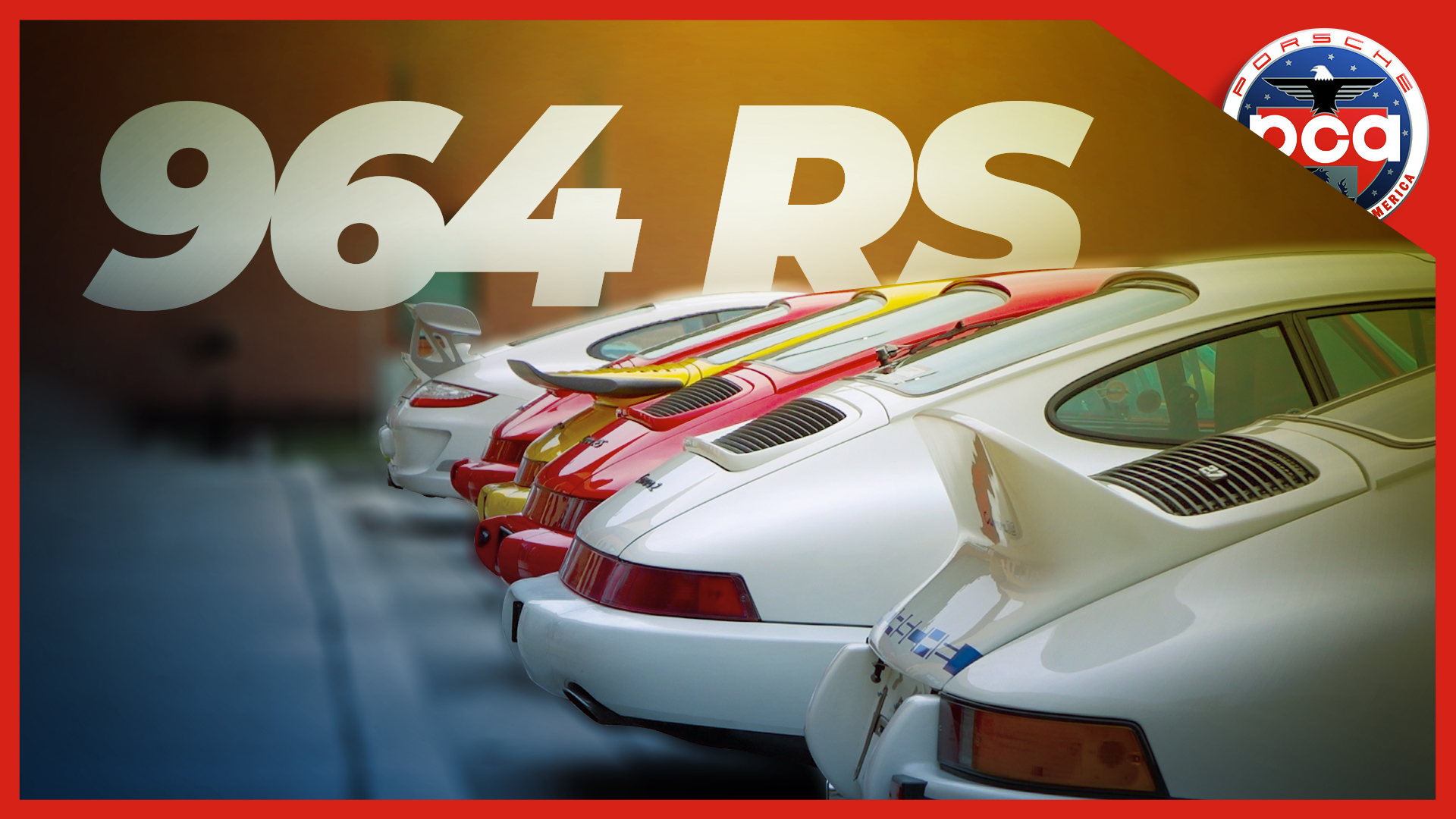 Porsche Club of America - 964-Generation Porsche 911 RS models | Everything You Need To Know