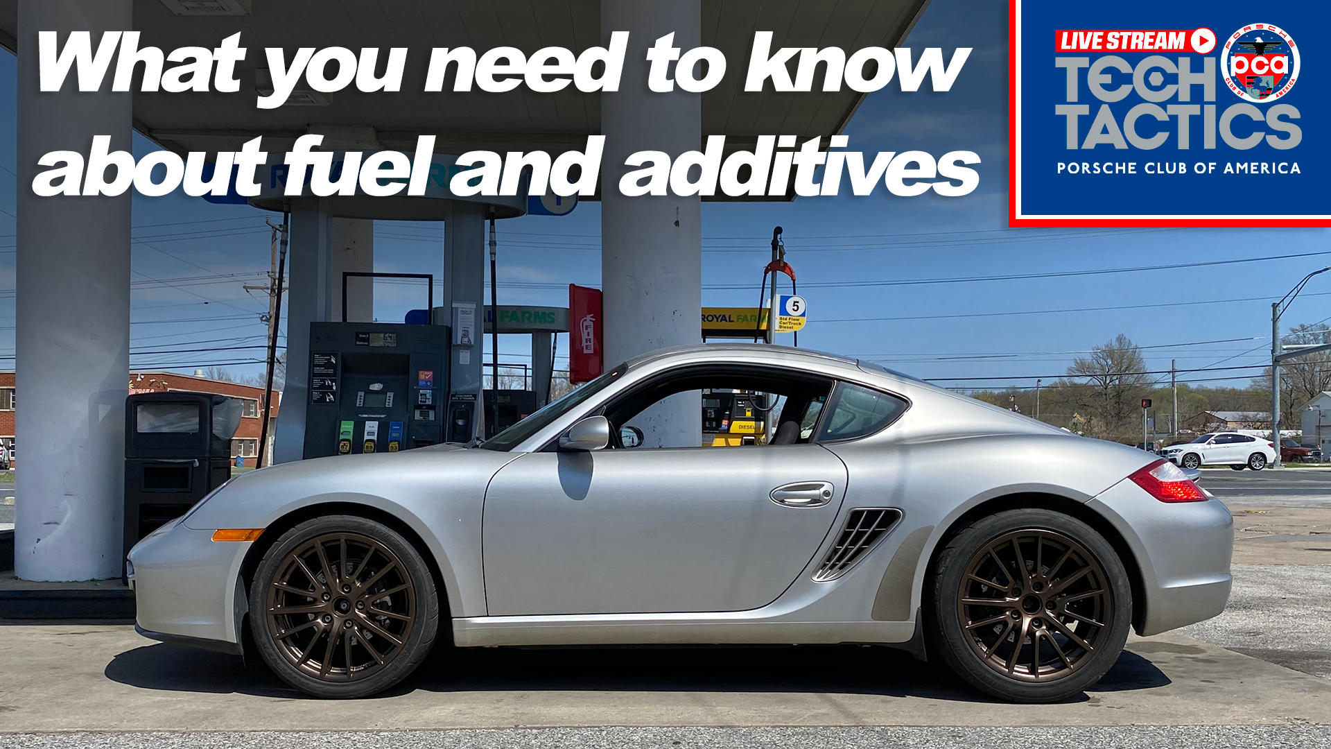 Porsche Club of America - What you need to know about fuel and additives | Tech Tactics Live