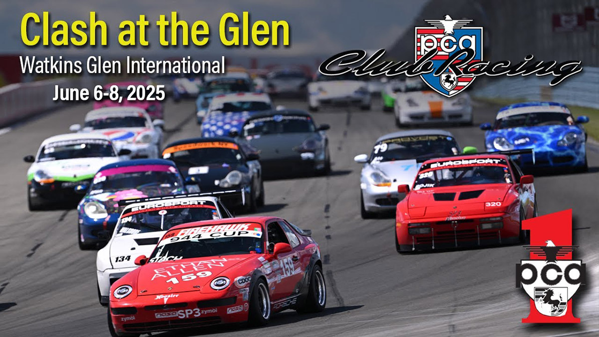 Porsche Club of America - Watkins Glen 2025 | PCA Club Racing LIVE on PCA's YouTube June 6-8