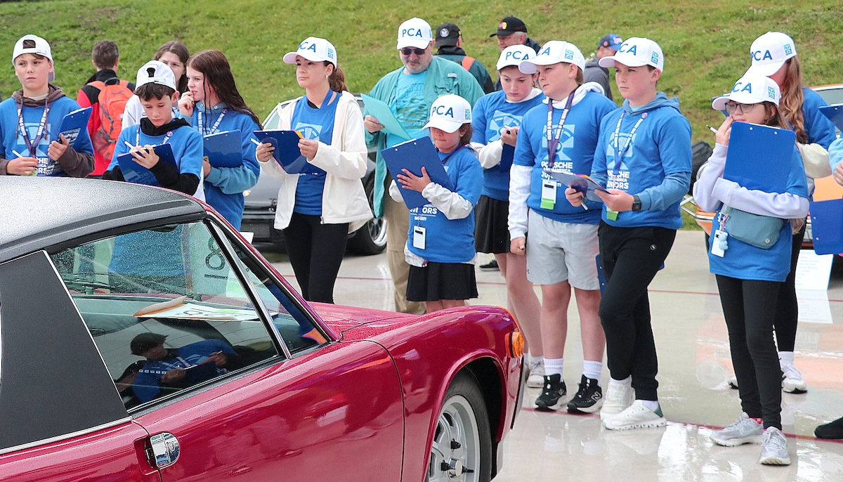 PCA Juniors Judging at Lake Placid Porsche Parade